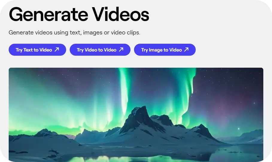 قابلیت تبدیل محتوا به ویدئو